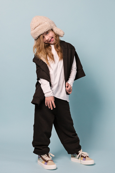 STREET PANTS BROWN