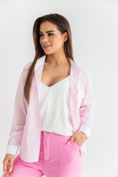 WHITE WOMEN'S TOP NYMFA